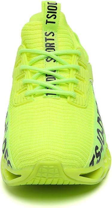 Frshaniah Men Athletic Shoes Breathable Running Shoes Non Slip