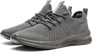 Fujeak Men Running Shoes Men Casual Breathable Walking Shoes
