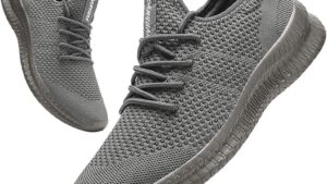 Fujeak Men Running Shoes Men Casual Breathable Walking Shoes