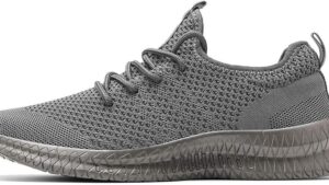 Fujeak Men Running Shoes Men Casual Breathable Walking Shoes