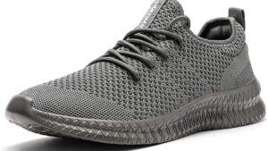 Fujeak Men Running Shoes Men Casual Breathable Walking Shoes