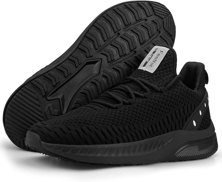 Feethit Mens Slip On Walking Shoes Blade Tennis Shoes