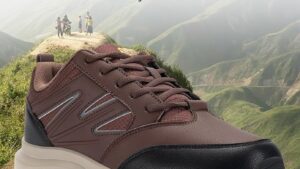 Fitville Mens Wide Hiking Shoes Water Repellent Outdoor