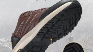 Fitville Mens Wide Hiking Shoes Water Repellent Outdoor