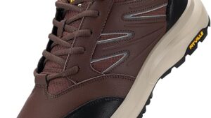 Fitville Mens Wide Hiking Shoes Water Repellent Outdoor