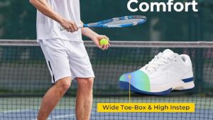 Fitville Men‘s Wide Pickleball Shoes All Court