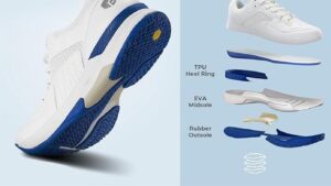 Fitville Men‘s Wide Pickleball Shoes All Court