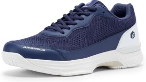 Fitville Wide Pickleball Shoes For Men Tennis Shoes Sneakers