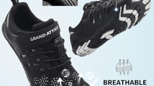 Grand Attack Barefoot Shoes Women Minimalist Zero Drop Lightweight Cross Trainer