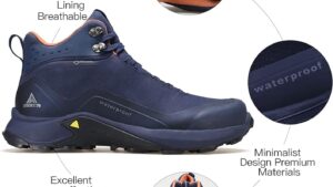 Humtto Men's All Terrain Waterproof Hiking Boots