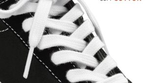 Handshop 2 Pairs Flat Athletic Shoelaces 5/16"