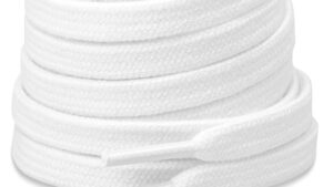 Handshop 2 Pairs Flat Athletic Shoelaces 5/16"