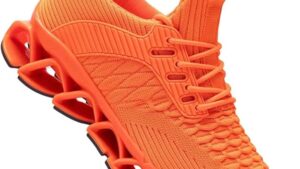 Hetohec Mens Slip On Walking Running Shoes Blade Tennis
