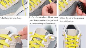 Hstgaga Elastic Shoe Laces For Kids And Adults