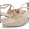 Idifu Women's Lynn Dress Low Heeled Pumps