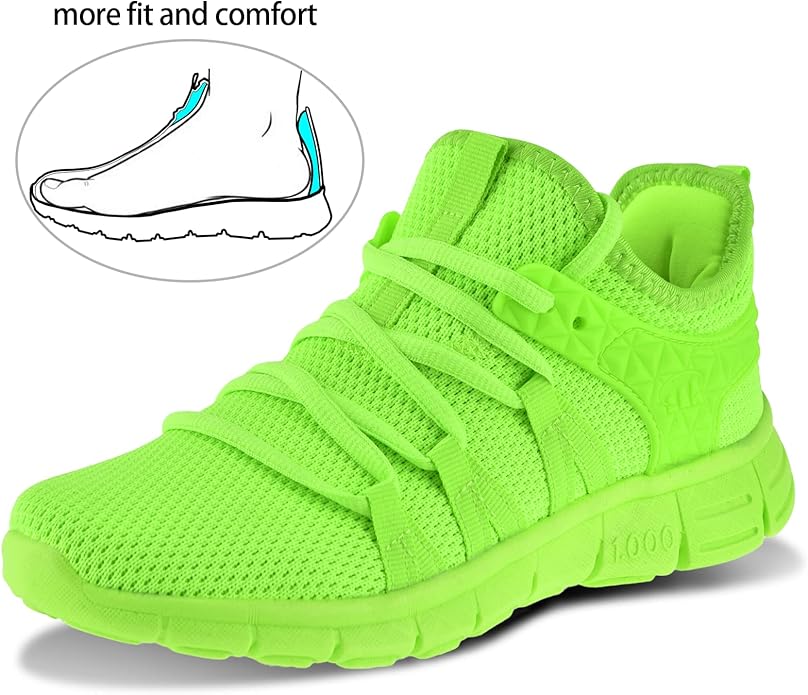 Inzcou Running Shoes Lightweight Tennis Shoes