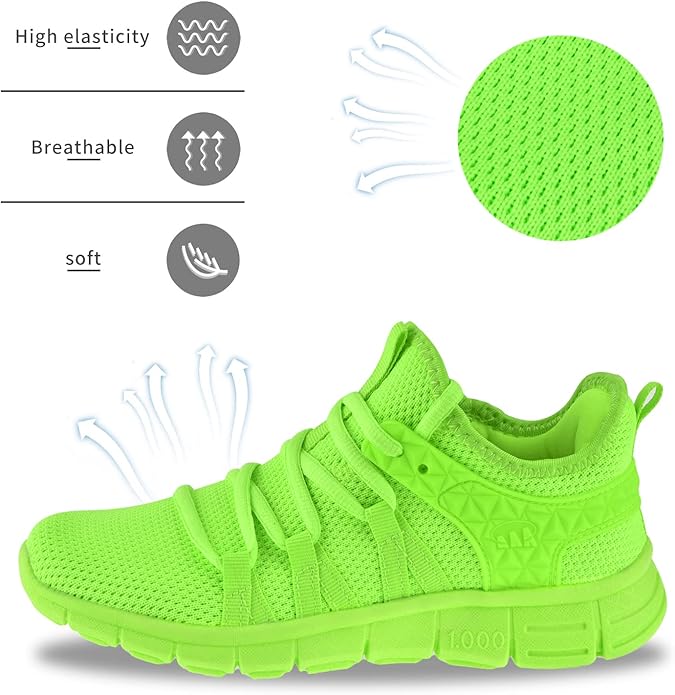 Inzcou Running Shoes Lightweight Tennis Shoes