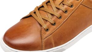 Jousen Men' S Casual Shoes Leather Dress Sneakers Business