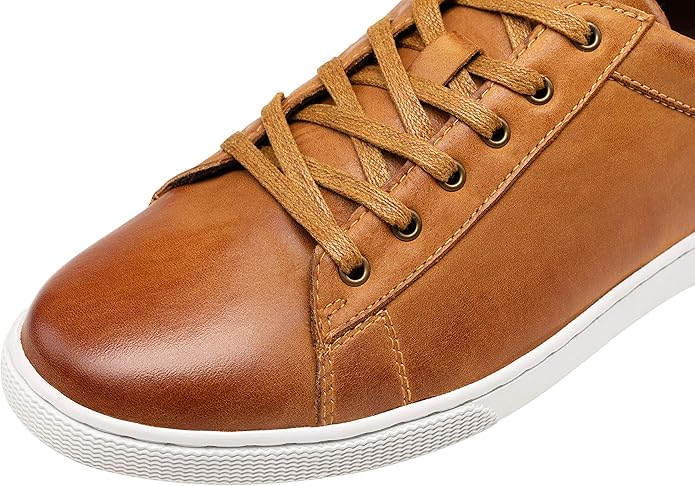 Jousen Men' S Casual Shoes Leather Dress Sneakers Business