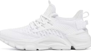 Keezmz Womens Running Tennis Shoes Slip On Walking Fashion Athletic Sneakers
