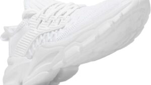 Keezmz Womens Running Tennis Shoes Slip On Walking Fashion Athletic Sneakers