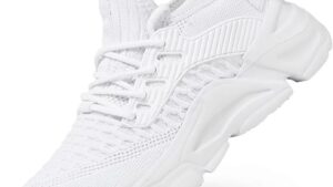 Keezmz Womens Running Tennis Shoes Slip On Walking Fashion Athletic Sneakers