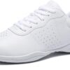 Landhiker Cheer Shoes Girls White Dance Shoes