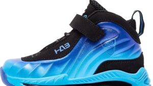 Lackblue Boys Girls Sneakers Basketball Shoes