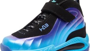 Lackblue Boys Girls Sneakers Basketball Shoes