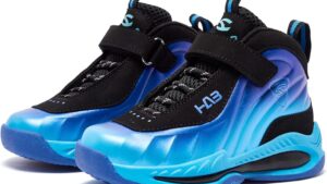 Lackblue Boys Girls Sneakers Basketball Shoes