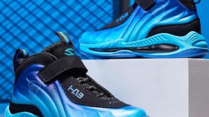 Lackblue Boys Girls Sneakers Basketball Shoes