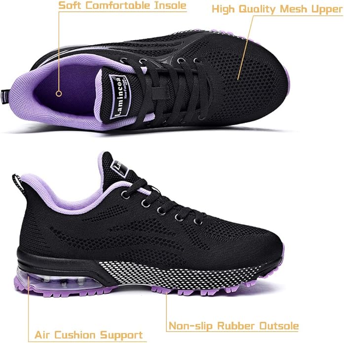 Lamincoa Womens Running Shoes Athletic Women Sneakers