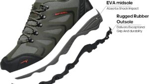 Nortiv 8 Men's Low Top Waterproof Hiking Shoes