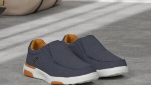 Orthocomfoot Men's Orthopedic Comfortable Slip On Shoes With Arch Support