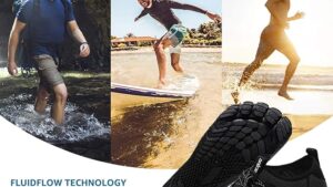 Racqua Water Shoes Quick Dry Barefoot Beach Aqua Sport Swim Surf Poo