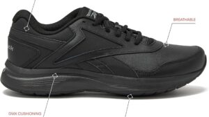 Reebok Mens Walk Ultra 7 Dmx Max Walking Sneakers For Men