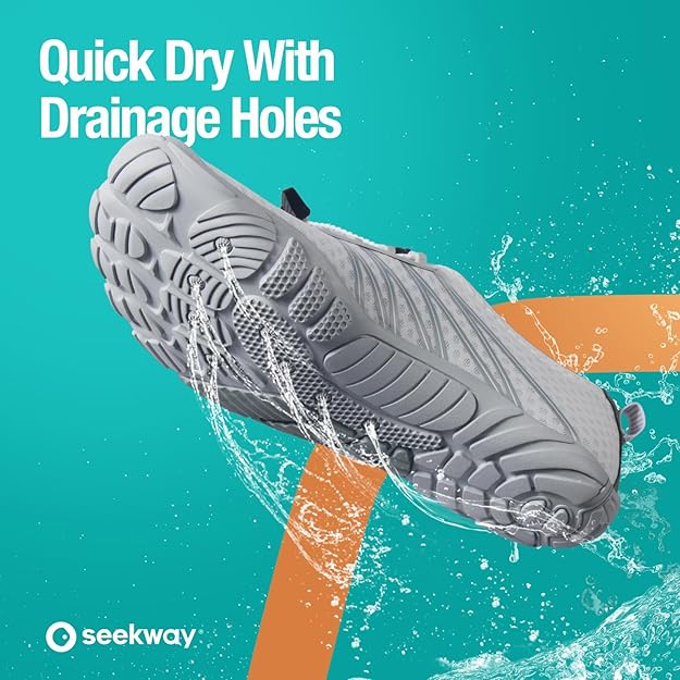 Seekway Water Shoes Men Women Adult Quick Dry Aqua Sock Barefoot