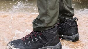 Shulook Men's Waterproof Hiking Boots Non Slip