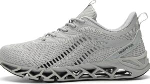 Skdoiul Men Sport Running Shoes Mesh Breathable Trail Runners