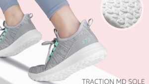 Stq Womens Slip On Sneakers Tennis Walking Orthopedic Shoes