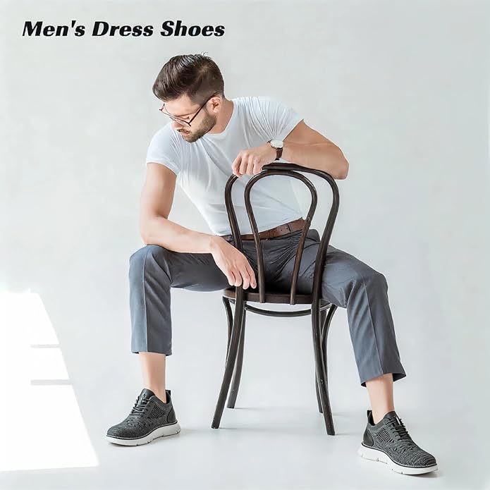 Svnke Men's Fashion Dress Shoes Casual Oxfords Sneakers