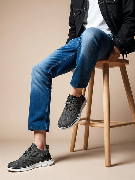 Svnke Men's Fashion Dress Shoes Casual Oxfords Sneakers