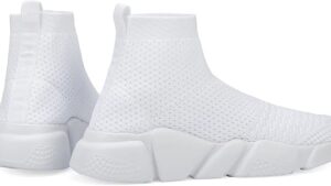Santiro Walking Shoes For Men Lightweight High Top Sneakers
