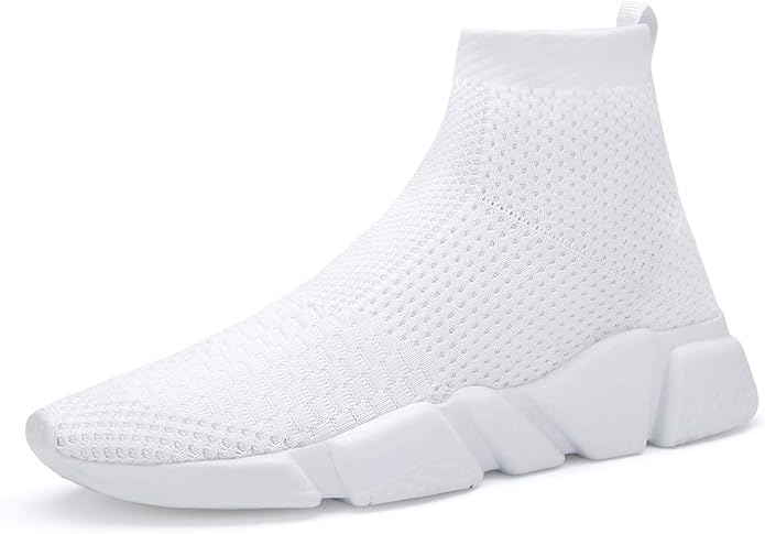 Santiro Walking Shoes For Men Lightweight High Top Sneakers