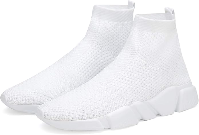 Santiro Walking Shoes For Men Lightweight High Top Sneakers