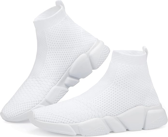 Santiro Walking Shoes For Men Lightweight High Top Sneakers