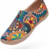 Uin Women's Blossom Slip On Shoes Colorful