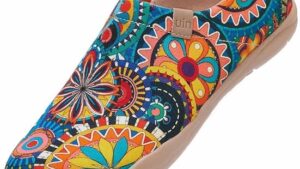 Uin Women's Blossom Slip On Shoes Colorful