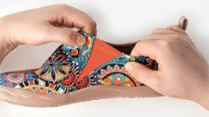 Uin Women's Blossom Slip On Shoes Colorful