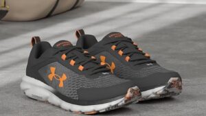 Under Armour Mens Charged Assert 9 Marble Running Shoe